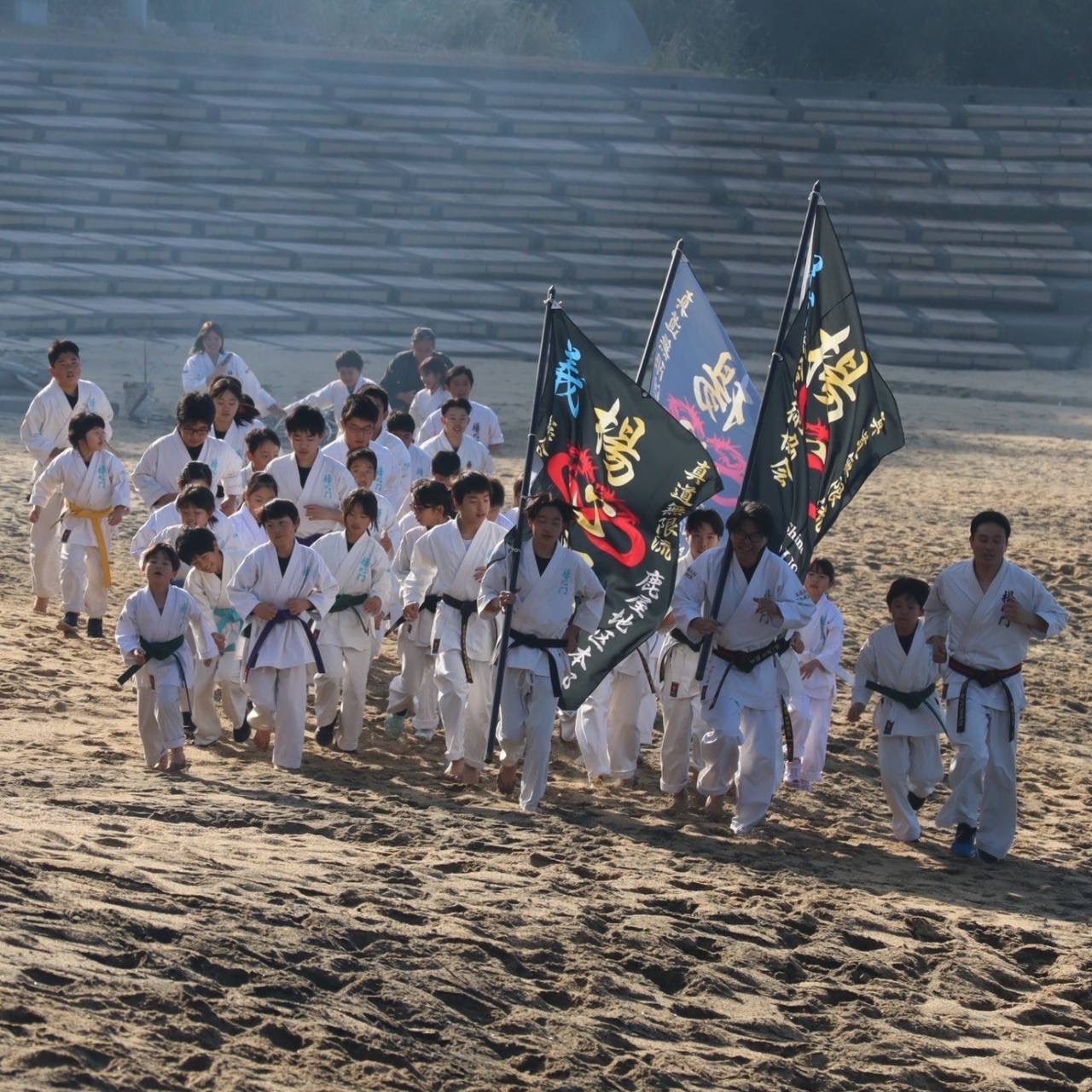 砂浜ランニング